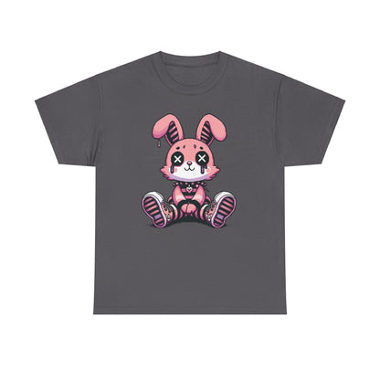 Pink Bunny T-skjorte Unisex