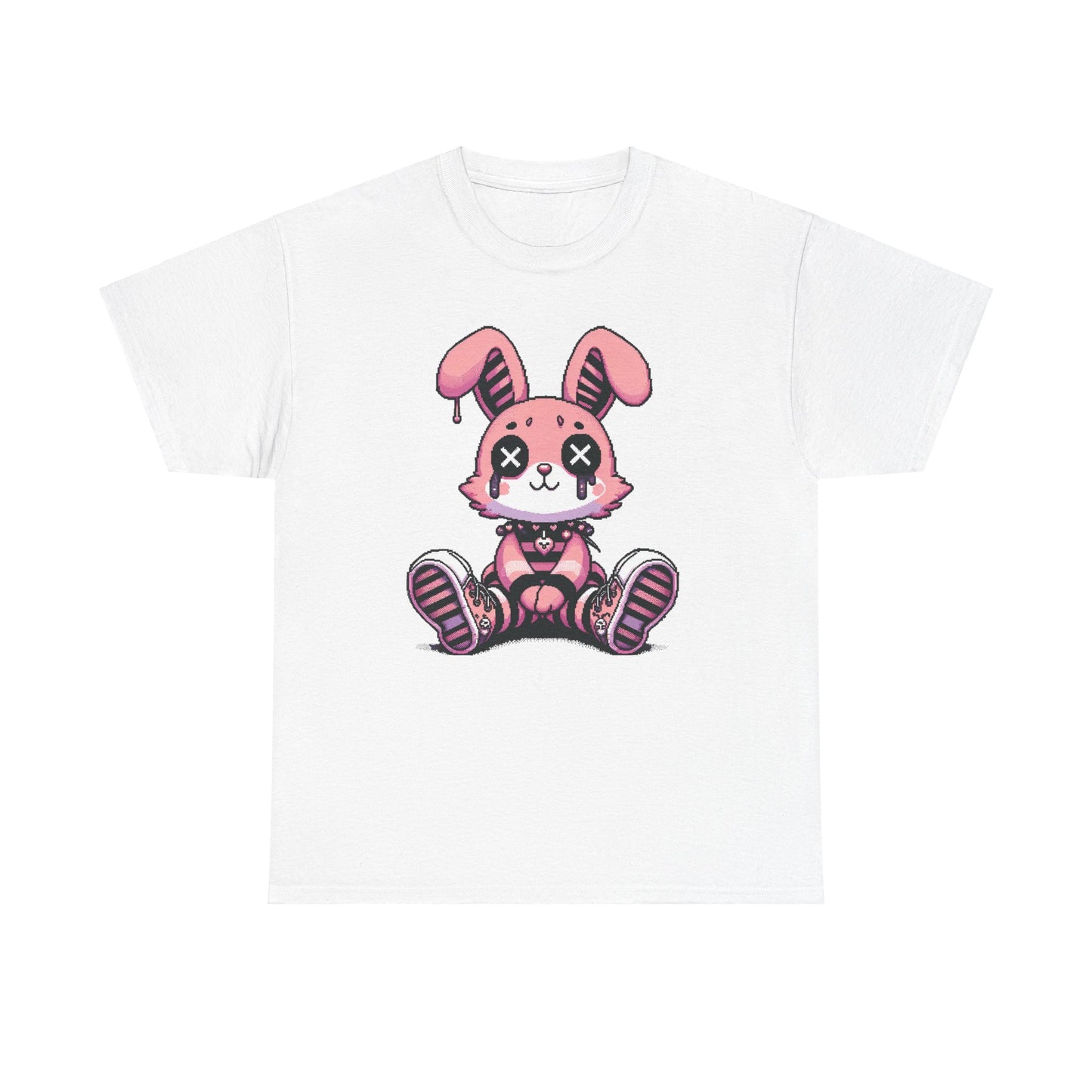 Pink Bunny T-skjorte Unisex