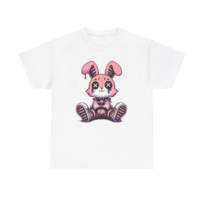 Pink Bunny T-skjorte Unisex