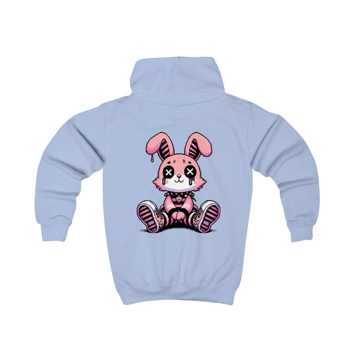 Pink Bunny Hettegenser for barn