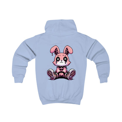 Pink Bunny Hettegenser for barn