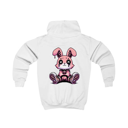 Pink Bunny Hettegenser for barn