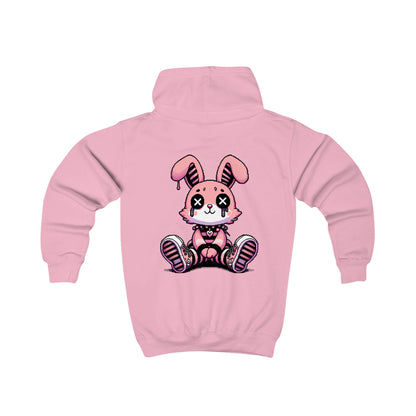 Pink Bunny Hettegenser for barn