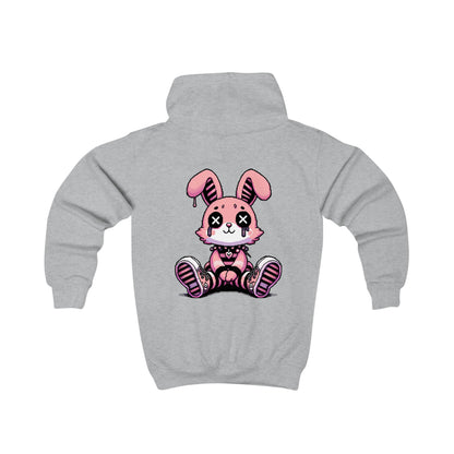 Pink Bunny Hettegenser for barn