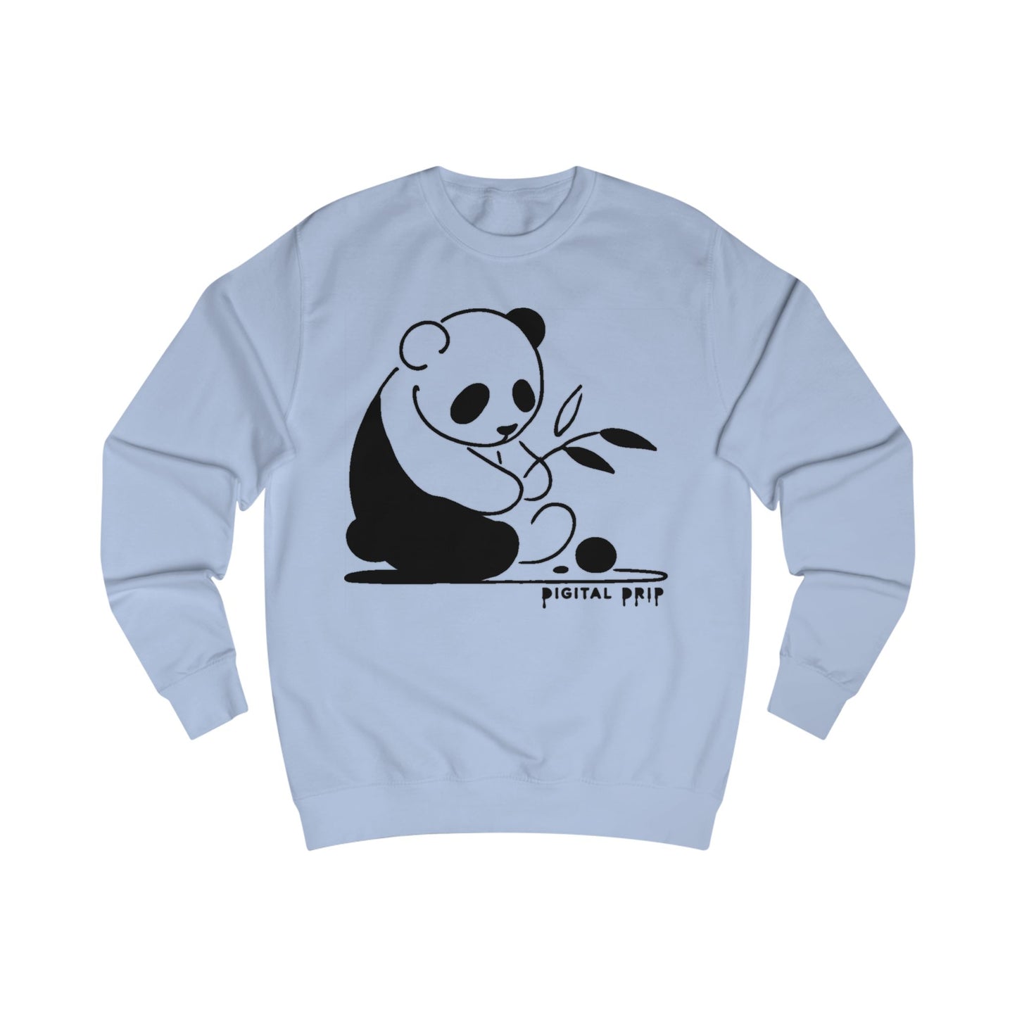 Black Panda Genser Unisex