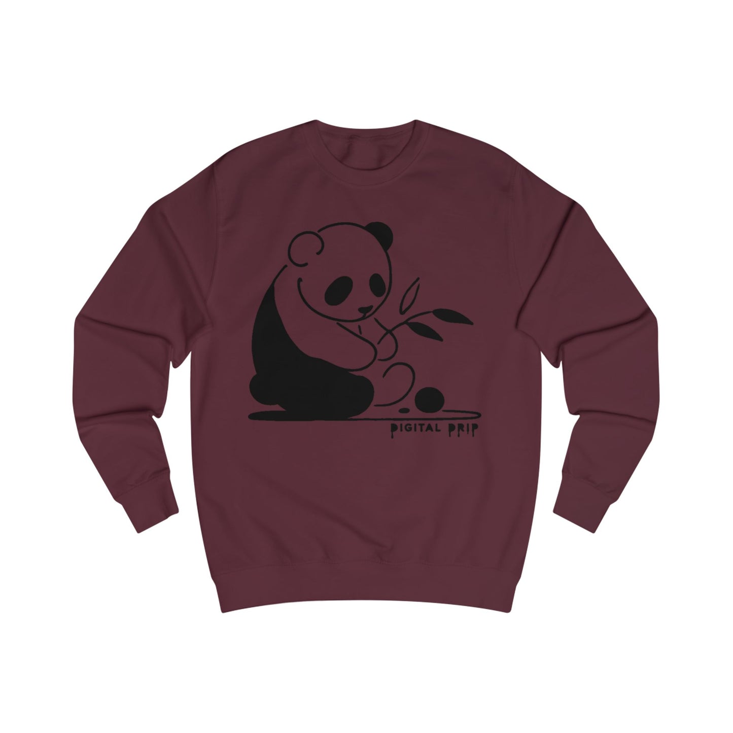 Black Panda Genser Unisex