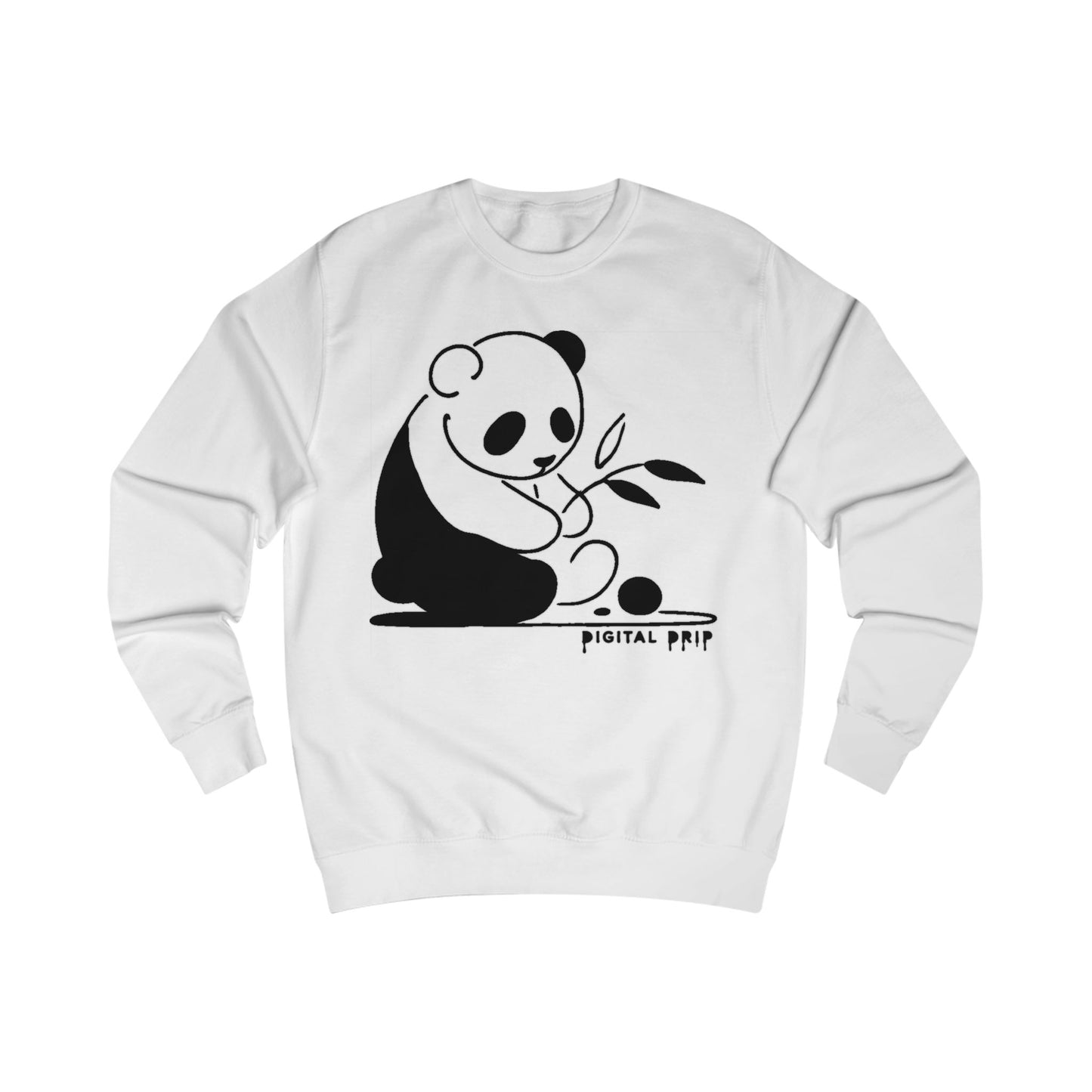 Black Panda Genser Unisex