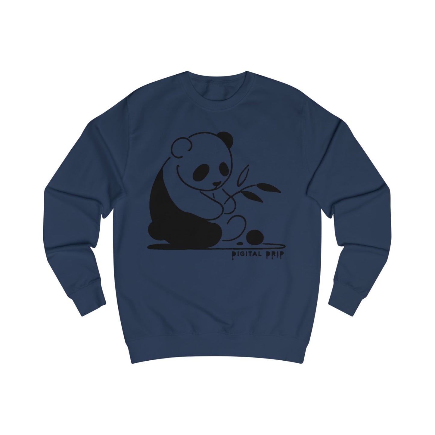 Black Panda Genser Unisex