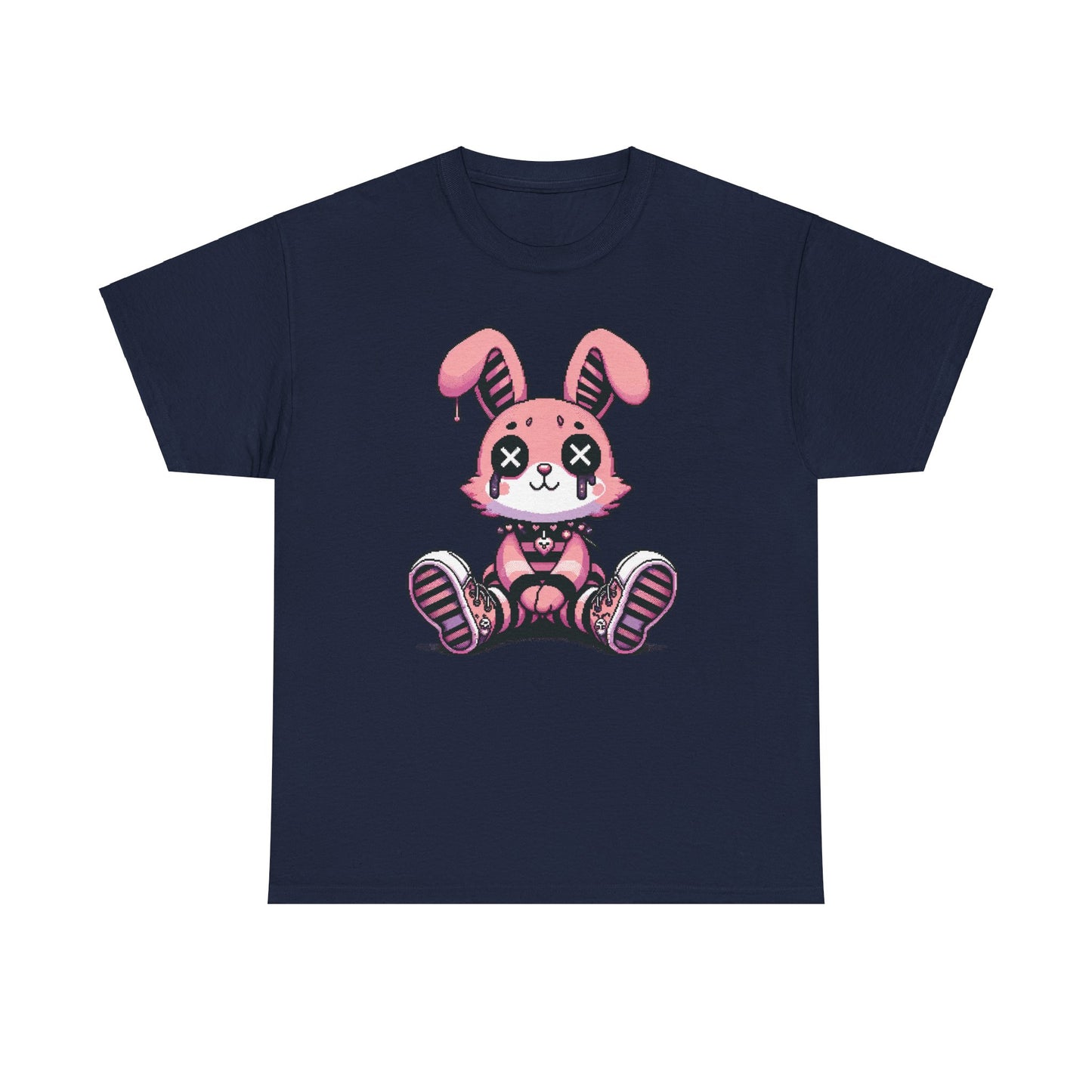 Pink Bunny T-skjorte Unisex