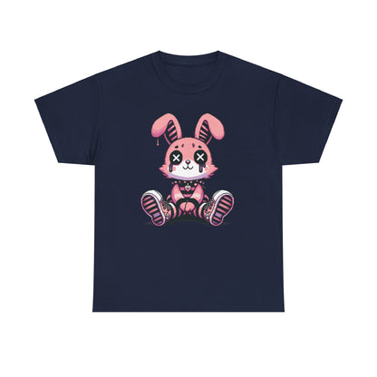 Pink Bunny T-skjorte Unisex