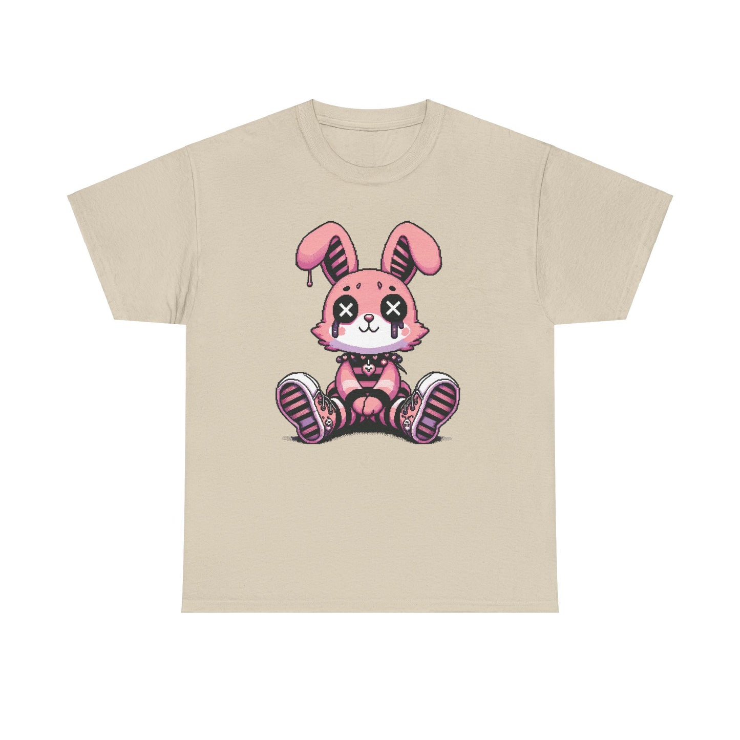 Pink Bunny T-skjorte Unisex