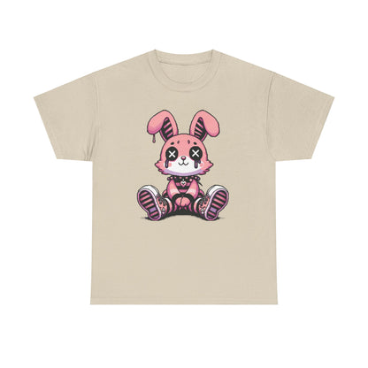 Pink Bunny T-skjorte Unisex