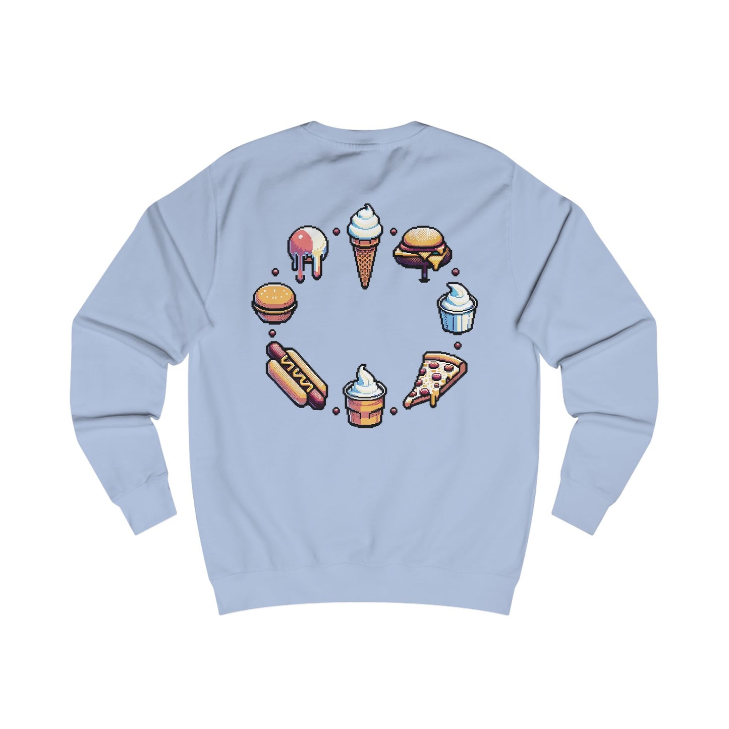 Pixel Food Genser Unisex