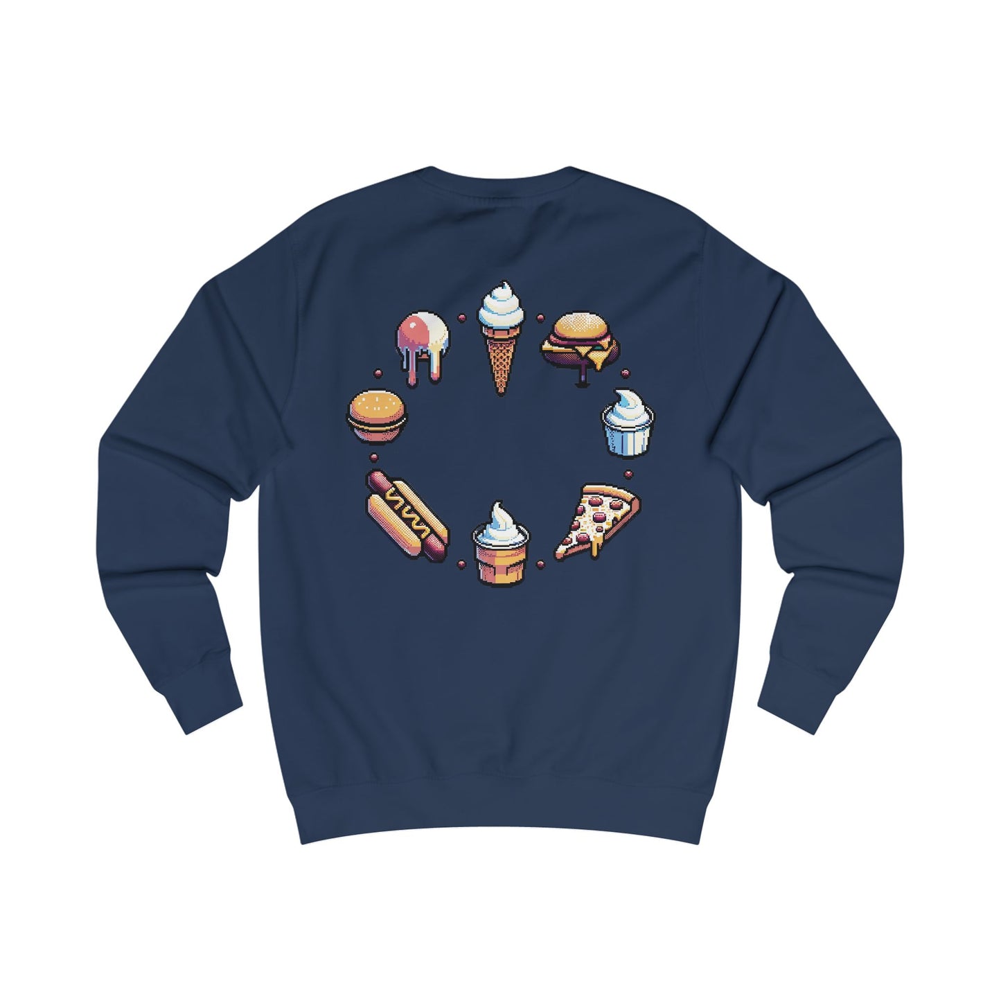 Pixel Food Genser Unisex
