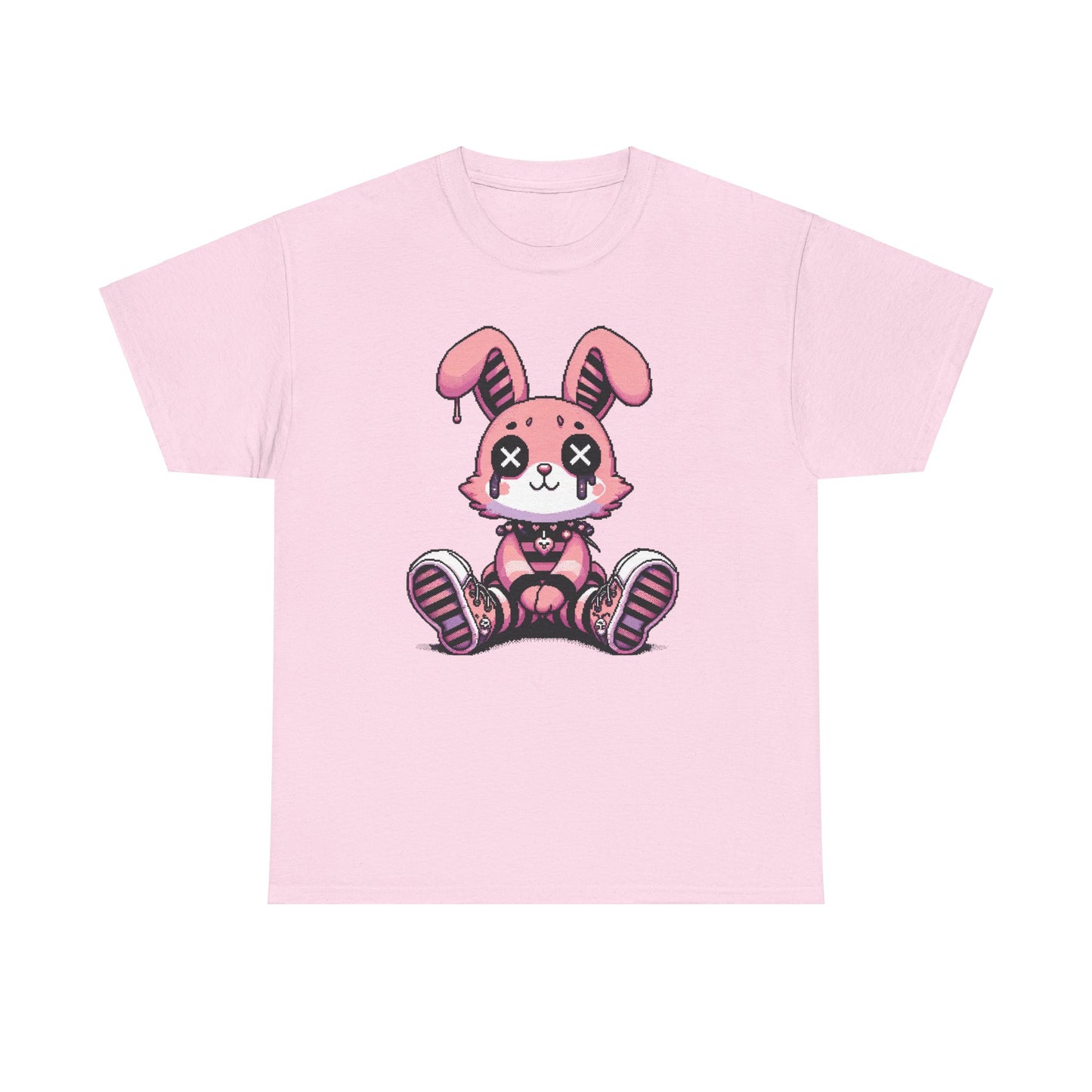 Pink Bunny T-skjorte Unisex