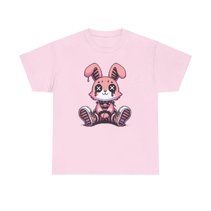 Pink Bunny T-skjorte Unisex