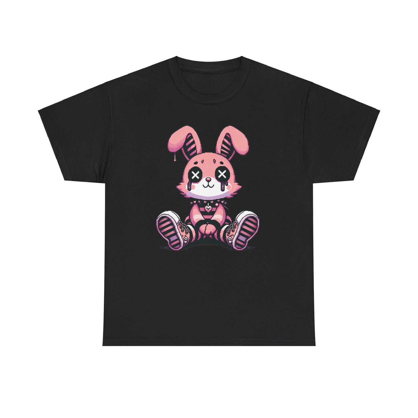 Pink Bunny T-skjorte Unisex